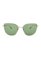 Barton Perreira Astria Sunglasses In Metallic,green