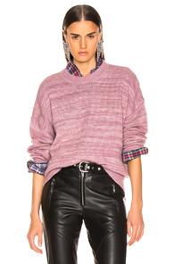 Isabel Marant Etoile Gatliny Sweater In Pink