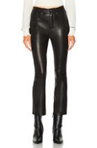 Rag & Bone/jean Hana Leather Pant In Black