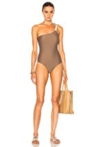 Sand & Blue Swimsuit In Brown