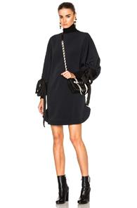 Marni Stretch Cady Tunic In Blue