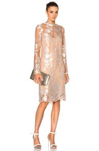 Kate Sylvester Pearl Tube Midi Dress In Neutrals,metallics