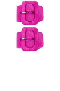 Attico Anklet Cuffs In Pink
