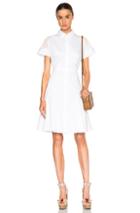 Prabal Gurung Cotton Shirt Dress In White