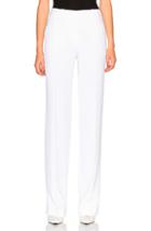 Givenchy Crepe Satin Trousers In White