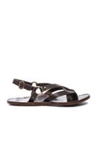 Beek Leather Sparrow Sandals In Brown