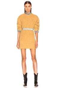 Isabel Marant Sigrid Dress In Yellow
