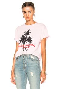 Adaptation Palm Vintage Tee In Pink