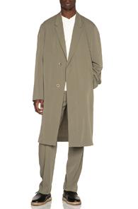 Lemaire Cool Wool Gabardine Suit Coat In Neutrals