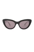 Balenciaga Cat Eye Sunglasses In Black