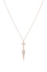 Stone Paris Passion Long Necklace In Metallics