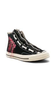 Mr. Completely Anger Converse Chuck Taylors In Black