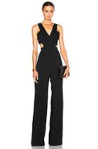 Marissa Webb Alicia Crepe Jumper In Black