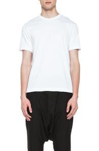 Comme Des Garcons Shirt 'forever' Cotton Tee In White
