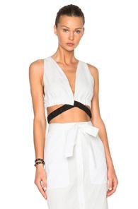 Thakoon Crop Top In White