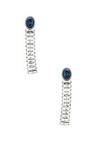Stella Mccartney Brass & Crystal Earrings In Metallics