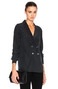Ag Adriano Goldschmied Brooks Top In Black