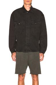 Yeezy Season 6 Workwear Shirt In Black