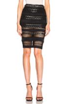 Magda Butrym Berkeley Skirt In Blue,black