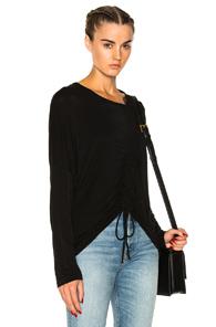 Iro Alajar Long Sleeve Tee In Black