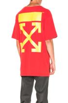 Off-white Arrows Tee In Red