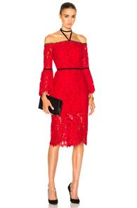 Alexis Odette Dress In Red