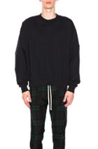 Fear Of God Heavy Terry Crewneck In Blue