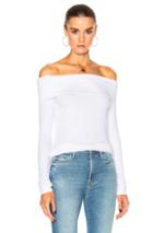 Calvin Rucker Fallin Top In White