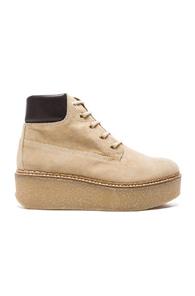 Flamingos Suede Sally Boot In Neutrals