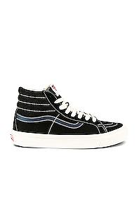 Vans Vault Og Sk8-hi Lx In Black,blue
