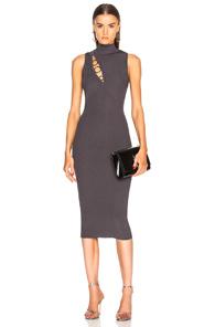 Cushnie Et Ochs Alysia Dress In Gray