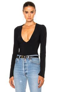 Alix Irving Bodysuit In Black