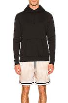 John Elliott Vintage Fleece Hoodie In Black