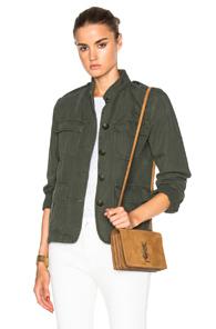 Nili Lotan Cambre Jacket In Green