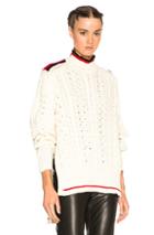 Isabel Marant Edison Sporty Twisted Sweater In Neutrals