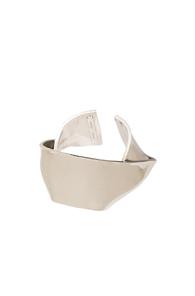 Proenza Schouler Cast Ribbon Cuff In Metallics