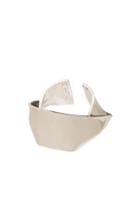 Proenza Schouler Cast Ribbon Cuff In Metallics