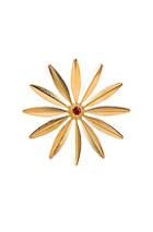 Rodarte Daisy Barrette In Metallic