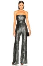 Alexis Carleen Jumpsuit In Metallic
