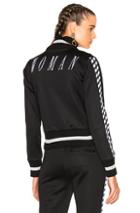 Off-white Track Jacket In Black,metallics