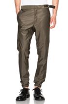 Jil Sander Giovanni Trousers In Green