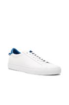 Givenchy Leather Urban Low Top Sneakers In White