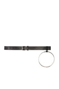 Vetements Belt With Ring In Black