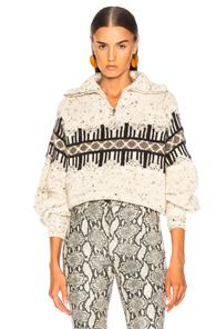 Isabel Marant Curtis Sweater In Neutral