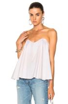 Caroline Constas For Fwrd Coco Bustier Top In Pink