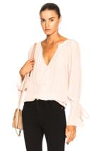 Calvin Rucker For Fwrd Tenderness Top In Pink