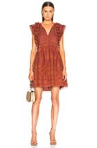 Sea Sofie Lace Tunic Dress In Red