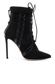 Oscar Tiye Samira Suede Booties In Black