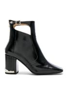 Toga Pulla Leather Boots In Black
