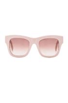Stella Mccartney Square Chain Sunglasses In Pink
